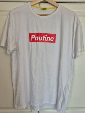 Canadian Poutine Graphic Crew Neck T-Shirt